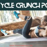 Bicycle crunch pose